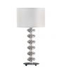 Premier Home Bobble White Fabric Shade Table Lamp (2500789)