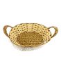 Quickshopping Bamboo Fruits Basket Decoration Bowl (0508)