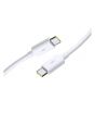 Ronin Type-C to Type-C Data Cable Quick Charge 3.0 White (R-610)