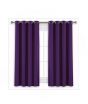 Sajid Zaib Velvet Jacquard Curtains 2 Pcs Purple