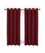 Sajid Zaib Velvet Jacquard Curtains 2 Pcs Red