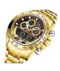 Naviforce Dual Time Edition Men's Watch Golden (NF-9188-2)