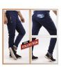 The Smart Shop Contrast Design Drifit Trouser For Men Blue (0859)
