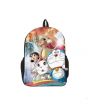 Traverse Kids Bag Doremon Digital Printed School Backpack (0128)