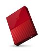 WD My Passport 4TB Portable External Hard Drive Red (WDBYFT0040BRD)