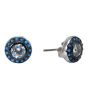 Zed Eye Moon's Nest Gemstone Earrings For Women (ISE090)
