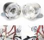 Ferozi Traders 3 LED Waterproof Bicycle Head Light Silver