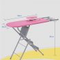 AGM 2 in 1 Aluminum Folding Ironing Table With Step Ladder