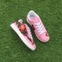 Rhizmall Floral Breathable Sneakers For Unisex Pink