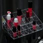 Muzamil Store 24 Grid Plastic Lipstick Storage Box