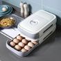Ferozi Traders 21 Grid Egg Storage Container With Lid