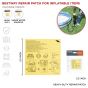 Bestway Water Resistant Adhesive Patches For Repairs Pools (62091)