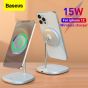 Baseus Swan Magnetic Desktop Wireless Charger White