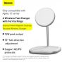 Baseus Swan Magnetic Desktop Wireless Charger White