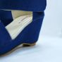 Balajstore Jeans Block Heels For Women Blue (0010)
