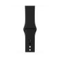 Apple iWatch Series 3 38mm Space Gray Aluminum Case With Black Sport Band - GPS (MQKV2)