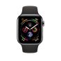 Apple iWatch Series 4 40mm Space Black Stainless Steel Case With Black Sport Band - Cellular (MTUN2)