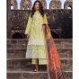 Zainab Chottani Inaya Embroidered Unstitched Chikankari 3 Piece Suit Yellow (D-10B)
