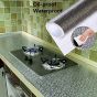 Easy Shop Aluminum Kitchen Foil Oil-Proof Sticker (0486)