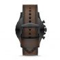 Fossil Q Nate Hybrid Smartwatch Dark Brown Leather (FTW1159P)