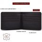 Blackbird Leathers Handmade Leather Wallets For Men Black (0006)