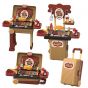 Little Angels 4 In 1 Barbecue Suitcase Toy For Kids Brown