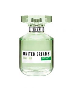 Benetton United Dreams Live Free Eau De Toilette For Women 80ml