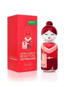 Benetton Sisterland Red Rose Eau De Toilette For Women 80ml