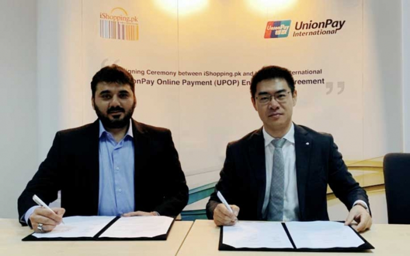 iShopping partners with UnionPay International - Building secure eCommerce business in Pakistan